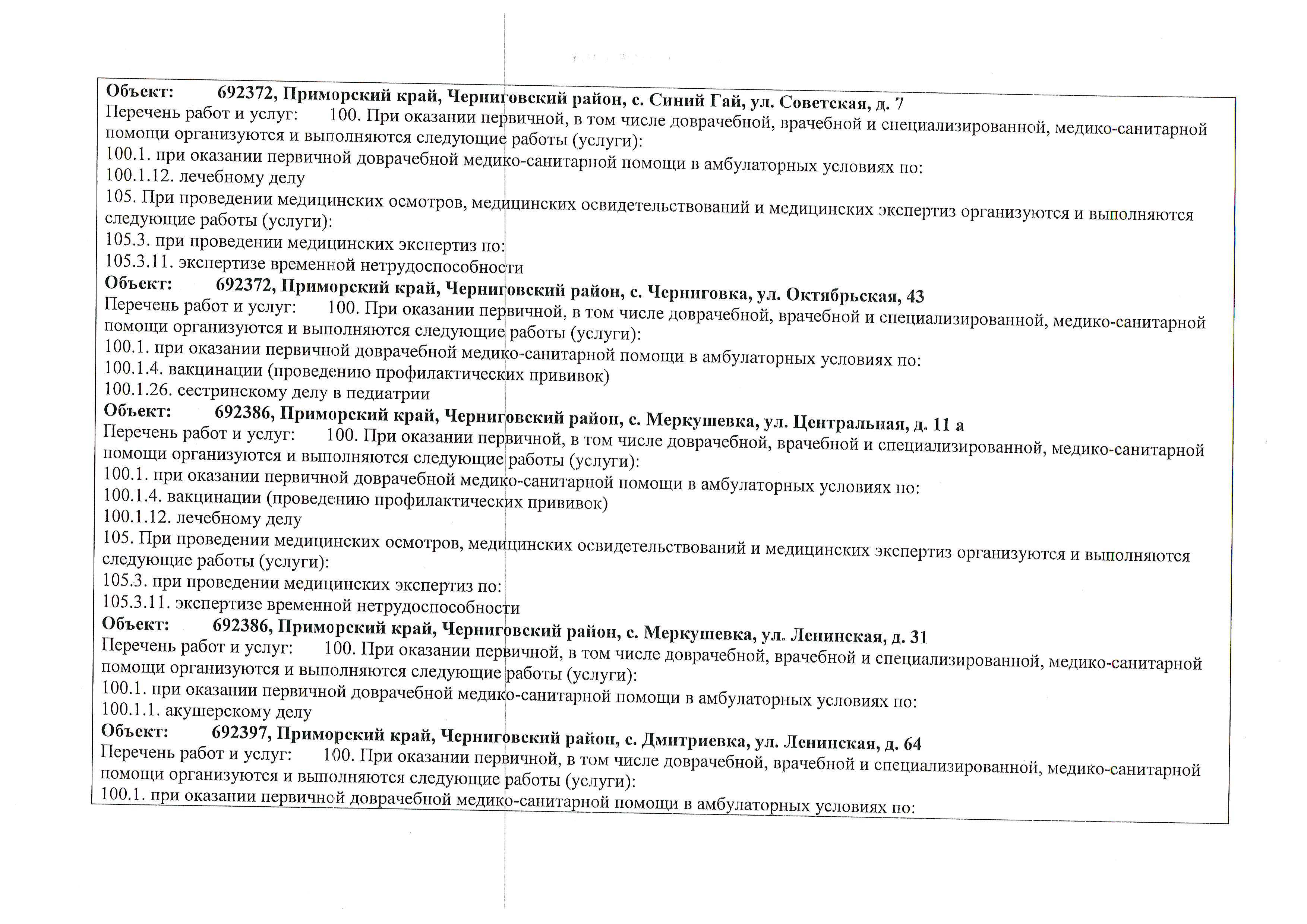 Лицензия ЦРБ Страница 05