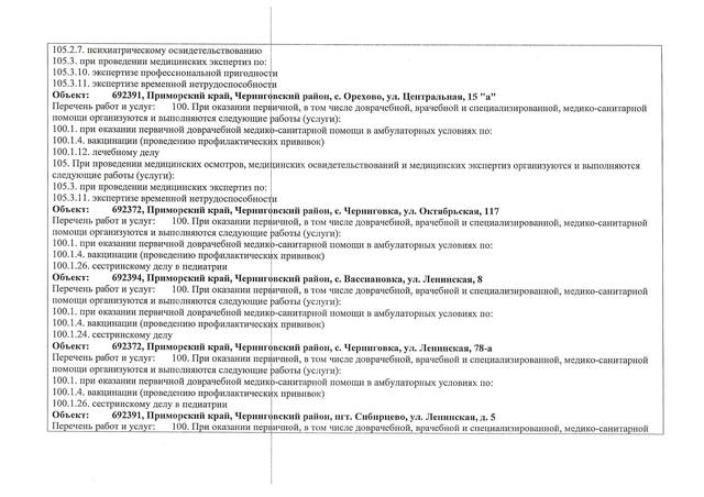 Лицензия ЦРБ Страница 16